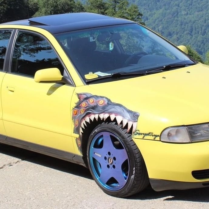 Осмотр Audi A4 1997 г.в. 300.000 км. 
